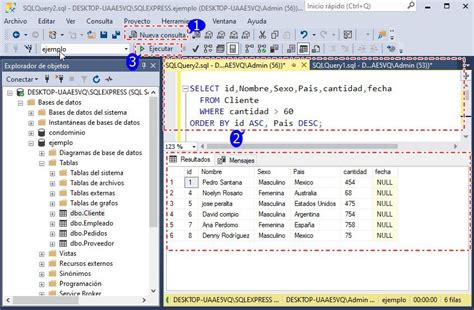Resultado de la consulta SQL a v$session