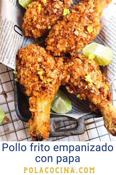 Infografía o esquema mostrando el proceso de doble empanizado para pollo frito