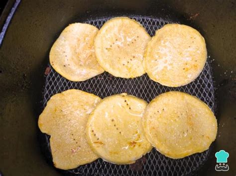 Sopaipillas cocinadas en freidora de aire