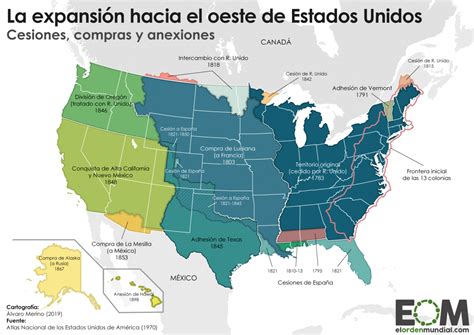 Mapa de la expansión del maíz desde América a otras partes del mundo.