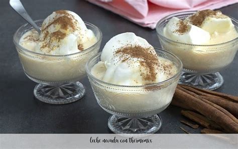 Ingredientes para Leche Nevada con Thermomix