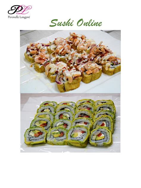 Plato variado de sushi y rolls, incluyendo opciones con y sin arroz