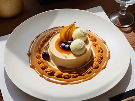 Postres decorados con polvos alimentarios metalizados dorados y plateados
