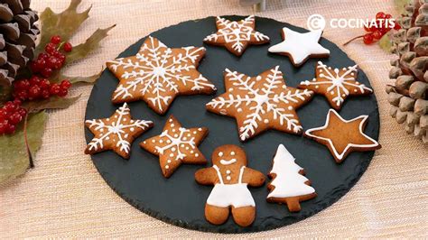 Muestra de galletas navideñas saludables con decoración colorida