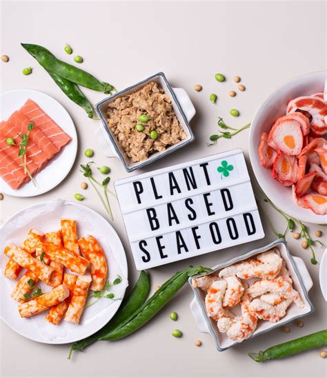 Infografía: Ingredientes clave en mariscos veganos