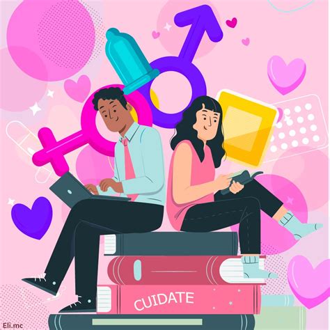 ilustracion de una persona explorando su sexualidad de forma segura y curiosa