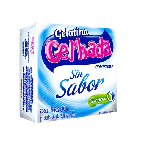 Infografía: Composición nutricional de la gelatina sin sabor
