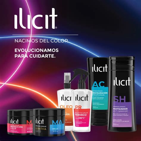 fotografía de envases de tintes Ilicit con el sello 