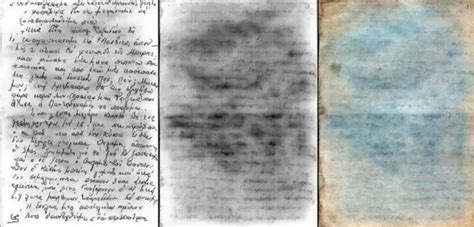 Manuscrito de Marcel Nadjari, uno de los 