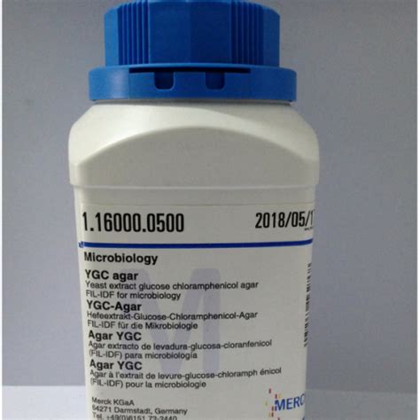 Envase de GranuCult® plus YGC agar