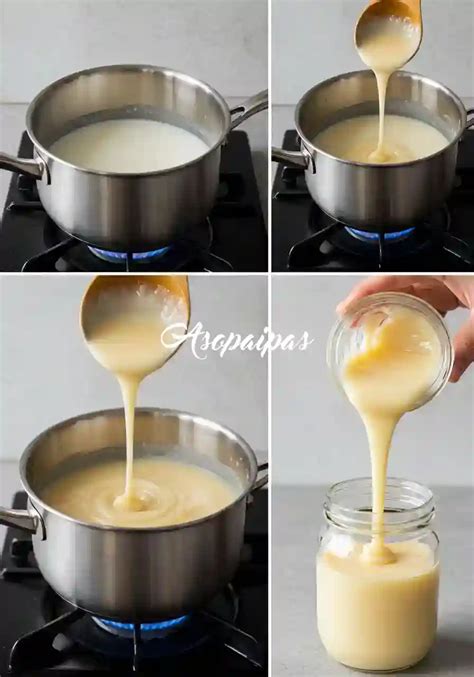 esquema de seguridad para cocinar leche condensada en olla a presión o tradicional
