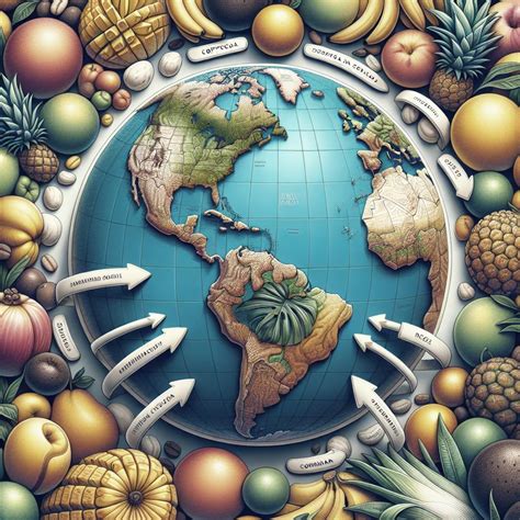Mapa global de las principales regiones productoras de membrillo