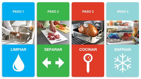 Esquema visual que muestra los pasos básicos para manipular el pescado desde su estado congelado hasta la cocción