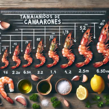 infografía con la escala de colores de camarones según su cocción: crudo, poco cocido, perfecto, sobrecocido