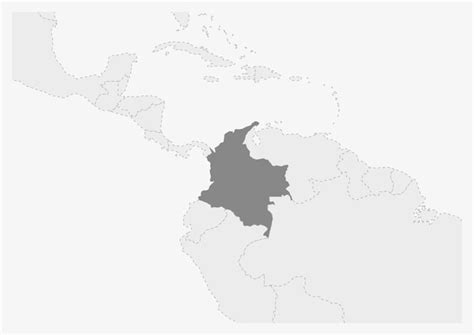 Mapa de Colombia resaltado, con iconos de papas rellenas