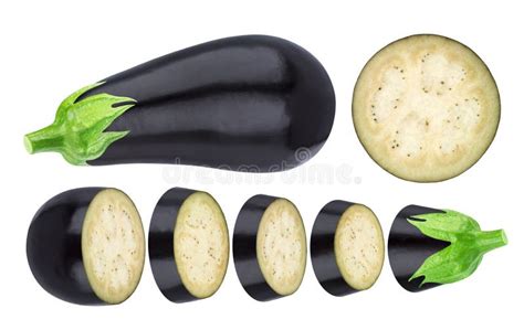 Imagen de una berenjena entera y otra cortada, con pequeños iconos representando fibra y antioxidantes