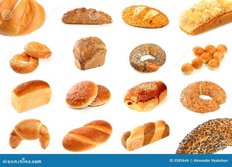 Imagen de diferentes tipos de pan envueltos para congelar.