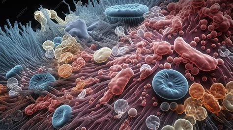 Micrografía de bacterias, causantes de la fermentación