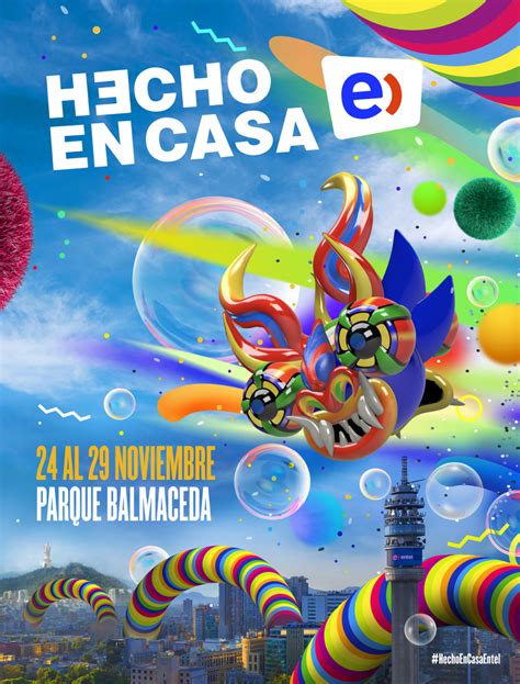 Afiche o logo del Festival Hecho en Casa