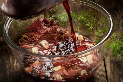 Ingredientes para macerar liebre
