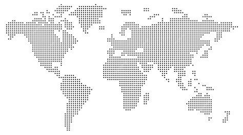 Mapa mundial con puntos indicando países con salsas de yogur