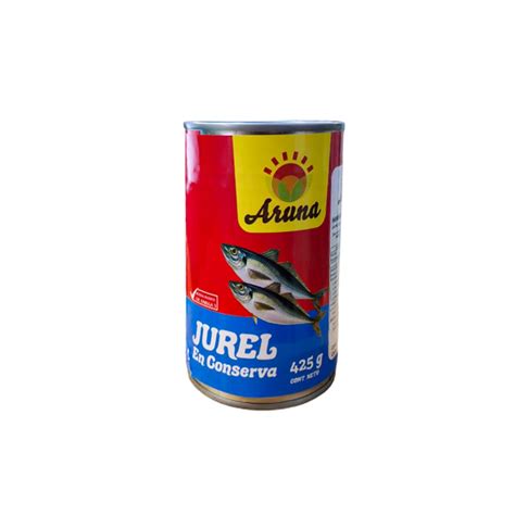 Jurel en conserva o congelado en un supermercado