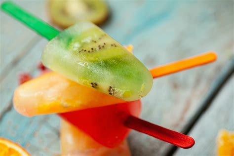 Fotos de polos de frutas caseros