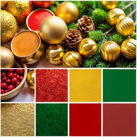 Infografía que muestra la combinación ideal de colores navideños (verde, rojo y dorado) en ingredientes de ensalada