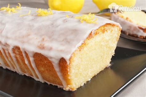 Postres decorados con glaseado de limón