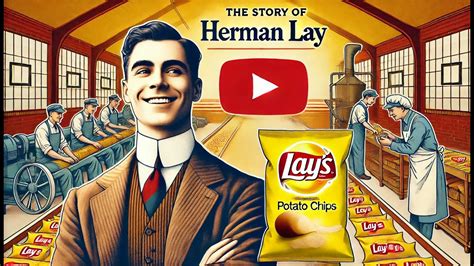 Imagen de Herman W. Lay o de los primeros productos Lay's