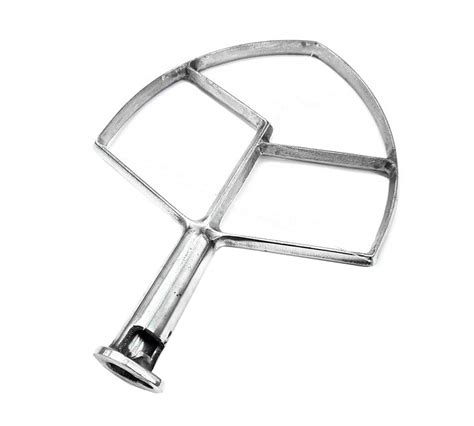 Diagrama con los principales accesorios de una amasadora (gancho, varillas, paleta)