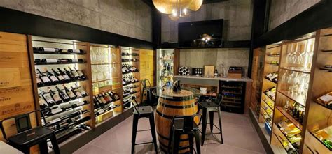 Foto de la impresionante cava de vinos de Don Julio