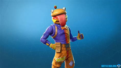Ejemplo de skin de la Durr Burger en Fortnite