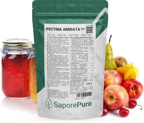 Pectina en polvo para la gelificación de mermeladas