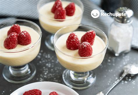 Foto: Mousse de chocolate blanco en copa