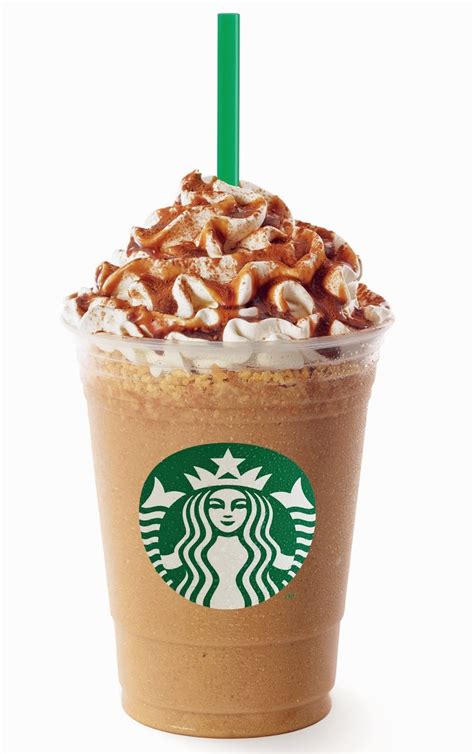 Frappuccino de dulce de leche en un vaso decorado