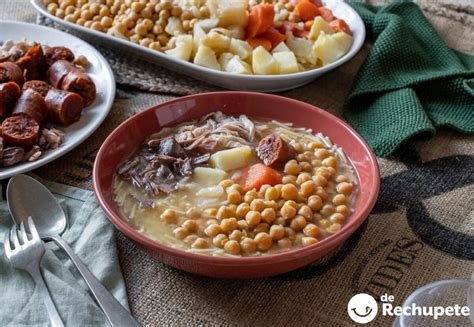 Plato de tapapecho cocido con acompañamientos