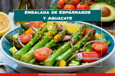 Ensalada vibrante con espárragos, naranjas, tomates y aguacate