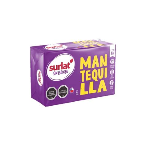 Envase de Mantequilla Surlat Sin Lactosa