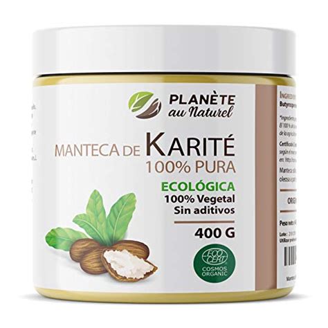 Crema de manteca de karité pura de Aoklabs en un envase