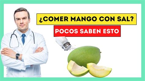 Esquema visual de los ingredientes: mango verde, limón y una pizca de sal.