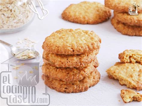 Galletas de avena caseras listas para degustar