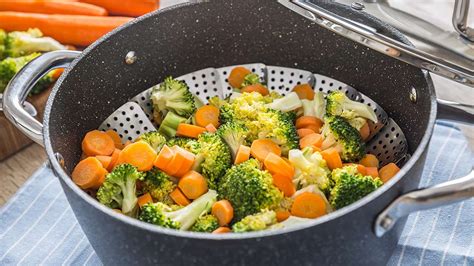 Esquema: métodos de preparación para verduras de hoja (cocción al vapor, salteado, crudo en ensaladas)