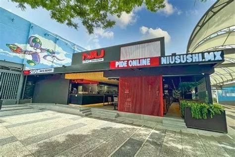 Foto: Fachada de un local de Niu Sushi en Chile