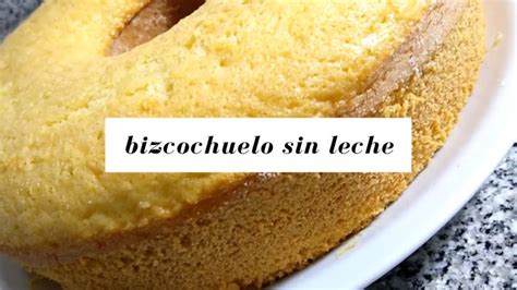Ingredientes para torta fácil sin leche