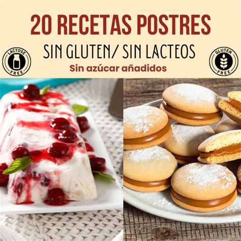 Infografía de endulzantes naturales para postres sin gluten ni lactosa