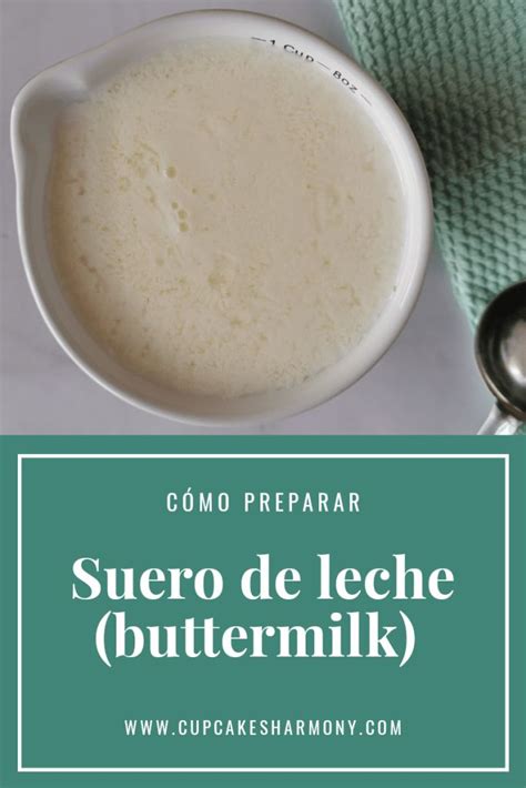 Infografía comparativa: suero de leche vs buttermilk