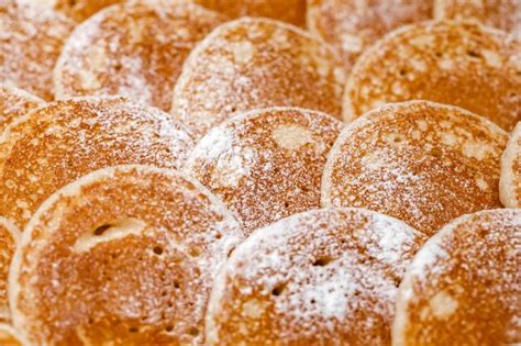 Foto de Quarkbällchen espolvoreados con azúcar