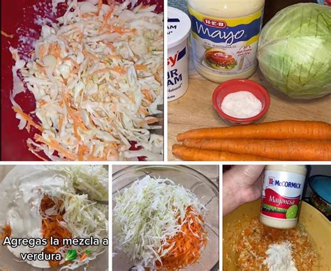 Infografía paso a paso con los ingredientes principales: zanahorias ralladas, naranjas peladas y azúcar