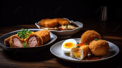 Imagen variada de platos con atún frito: frituras, croquetas y filetes.